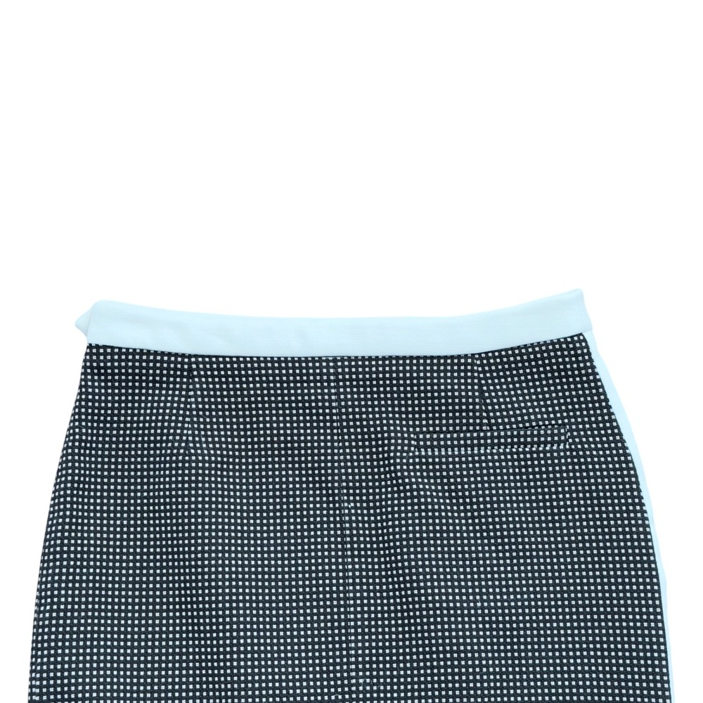Kenzow Paris Women's Asymmetrical Wrap Mini Skirt White Black Check FR36 US 4 - Picture 10 of 14